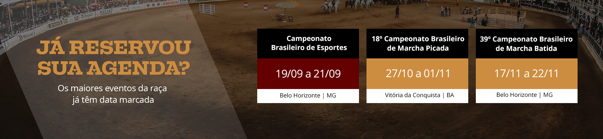 Datas eventos 2025