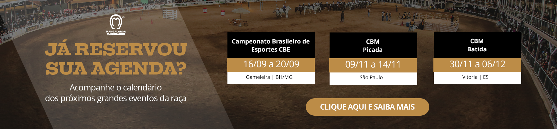 Calendário de Eventos 2026
