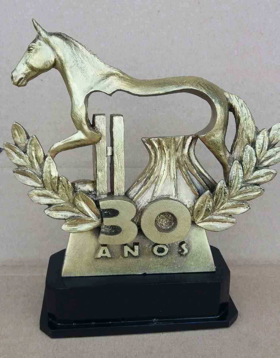 Troféu Para Campeonato De Xadrez Cavalo Branco